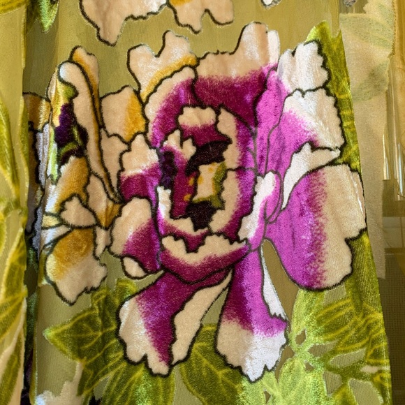 Aratta Velvet Stained Glass Kimono - Picture 5 of 9